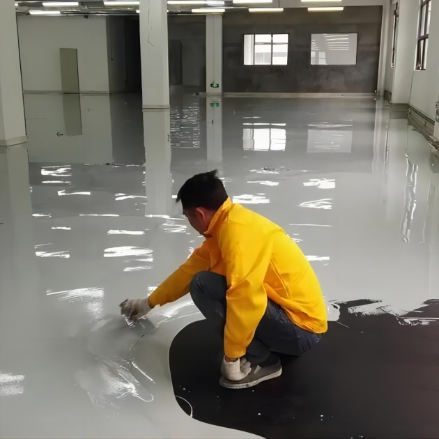 海宁防腐防静电地坪,防腐防静电自流平地坪产品图1